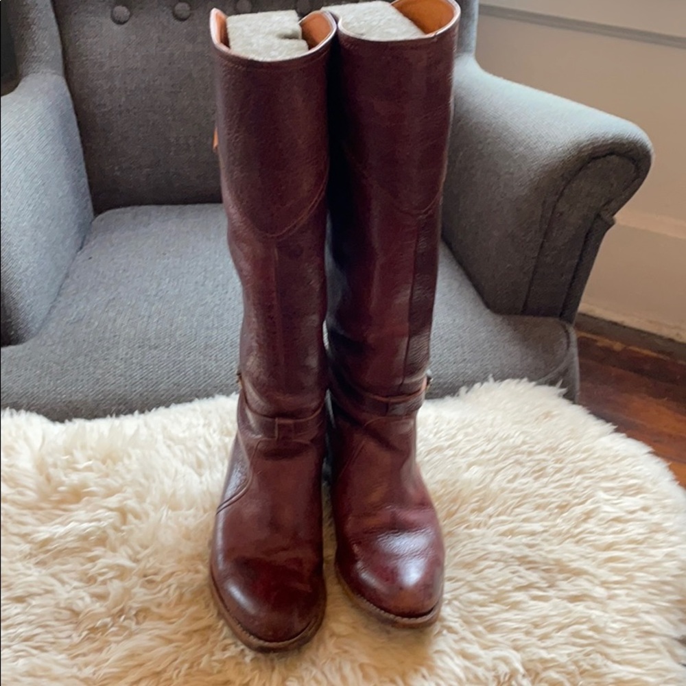 Frye Dorado Riding Boot Bordeaux 7 US